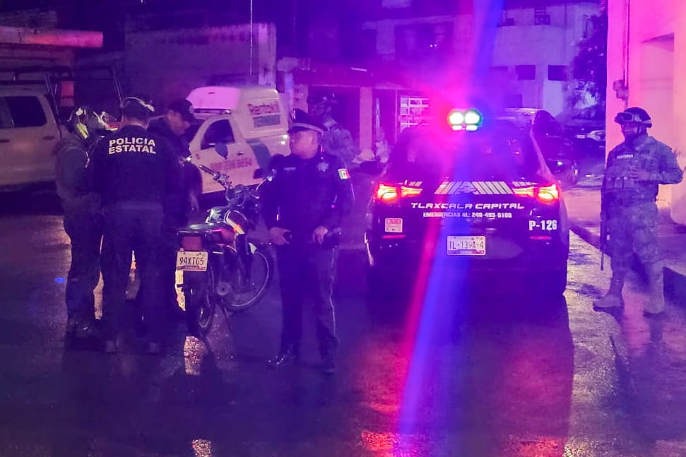 Policía de la capital protege a la ciudadanía con operativo interinstitucional de prevención en Tizatlán